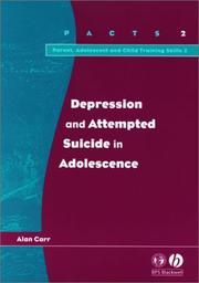 Cover of: Depression and Attempted Suicide in Adolescents