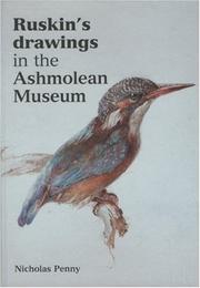 Cover of: Ruskin's Drawings in the Ashmolean Museum
