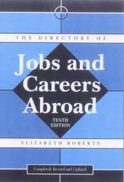Cover of: The Directory of Jobs and Careers Abroad