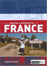 Cover of: Starting a Business in France (Starting a Business - Vacation Work Pub)