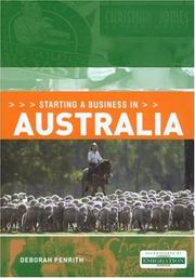 Cover of: Starting a Business in Australia (Starting a Business - Vacation Work Pub)