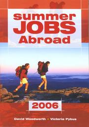Cover of: Summer Jobs Abroad 2006 (Summer Jobs Abroad)