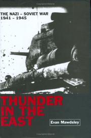 Cover of: Thunder in the East by Evan Mawdsley