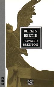 Cover of: Berlin Bertie by Howard Brenton