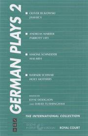 Cover of: Germany Plays 2 (Nick Hern Books)