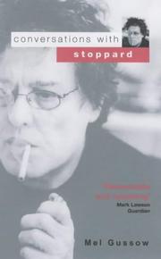 Cover of: Conversations with Stoppard by Mel Gussow