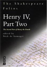 Cover of: Henry IV by William Shakespeare