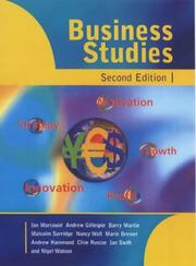 Cover of Business Studies by et al