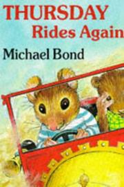 Cover of: Thursday Rides Again by Michael Bond