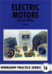 Cover of: Electric Motors: Workshop Practice Series, Number 16