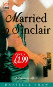 Cover of: Married to Sinclair (Scarlet)