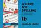 Cover of: A Hand for Spelling