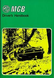 Cover of: MGB (US) Owner Hndbk by Brooklands Books Ltd