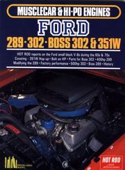 Cover of: Ford 289-302, Boss 302 and 351 W Hi-Po (Hot Rod on Great American Engines Series) by R.M. Clarke