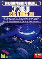 Cover of: Ford 351C and Boss 351 Hi-Po (Musclecar and Hi-Po Engine Series)