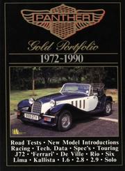 Cover of: Panther Gold Portfolio 1972-90 (Gold Portfolio)