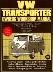 Cover of: VW Transporter Workshop Manual (Workshop Manual Vw) by R.M. Clarke