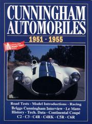 Cover of: Cunningham Automobiles 1951-1955