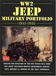 Cover of: WW2 Jeep Military Portfolio 1941-1945 (Brooklyns Military Vehicles) by R.M. Clarke