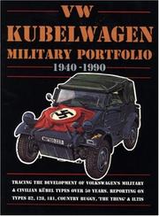 Cover of: VW Kubelwagen Military Portfolio, 1940 to 1990