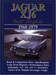 Cover of: Jaguar Gold Portfolio: Jaguar XJ6 1968-79 (Gold Portfolio)