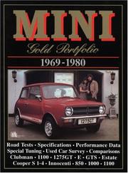 Cover of: Mini Gold Portfolio 1969-80 (Gold Portfolio) by R Clarke
