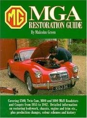 Cover of: MGA Restoration Guide