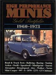 Cover of: High Performance Minis 1960-73: Brooklands Mini Gold Portfolios (Gold Portfolio)