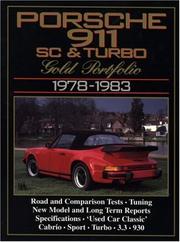 Cover of: Porsche 911SC & Turbo 1978-83 Gold Portfolio by R.M. Clarke