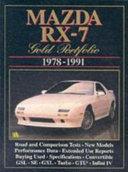 Cover of: Mazda RX-7 1978-91 Gold Portfolio