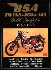 Cover of: Bsa Twins A50 And A65 Gold Portfolio1962- 1973