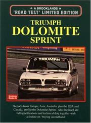 Cover of: Triumph Dolomite Sprint (Limited Edition)