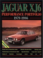 Cover of: Jaguar XJ6: Performance Portfolio 1979-1986 (Performance Portfolio)