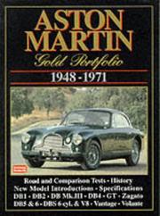 Cover of: Aston Martin 1948-71 Gold Portfolio by R.M. Clarke