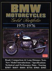 Cover of: BMW Motorcycles 1971-76 Gold Portfolio