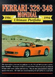 Cover of: Ferrari 328, 348, Mondial 1986-1994 Ultimate Portfolio