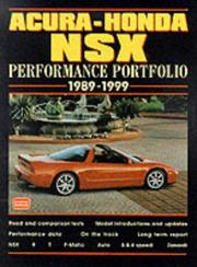 Cover of: Acura-Honda NSX Performance Portfolio 1989-1999