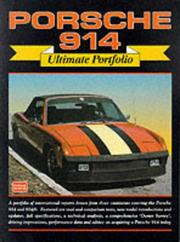 Cover of: Porsche 914-Ultimate Portfolio by R.M. Clarke