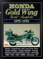 Cover of: Honda Gold Wing 1975-95 Gold Portfolio