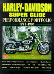 Cover of: Harley-Davidson Super Glide: Performance Portfolio 1971-1981 (Performance Portfolio)