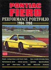 Cover of: Pontiac Fiero 1984-1988 -Performance Portfolio