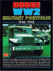 Cover of: Dodge WW2 Military Portfolio, 1940-1945