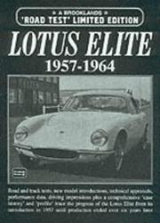 Cover of: Lotus Elite 1957-1964 Road Test