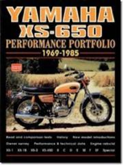 Cover of: Yamaha XS-650 1969-1985: Performance Portfolio