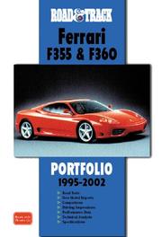Cover of: Road & Track Ferrari F355 & 360 Portfolio 1995-2002 (Road & Track Series)
