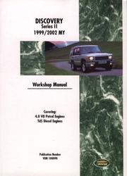 Land Rover Disc Series II 1999-02 WSM (Land Rover Workshop Manuals) by Brooklands Books Ltd
