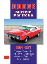 Cover of: Dodge 1964-1971: Muscle Portfolio