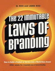 Cover of: The 22 immutable laws of branding: how to build a product or service into a world-class brand