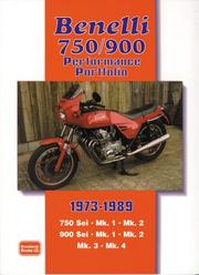 Cover of: Benelli 750 & 900 1973-1989 Performance Portfolio