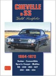 Cover of: Chevelle & SS 1964-1972 - Gold Portfolio by R.M. Clarke